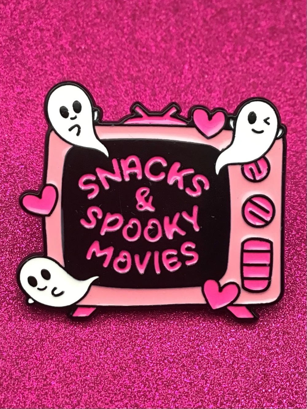 Spooky Snacks Enamel Pin